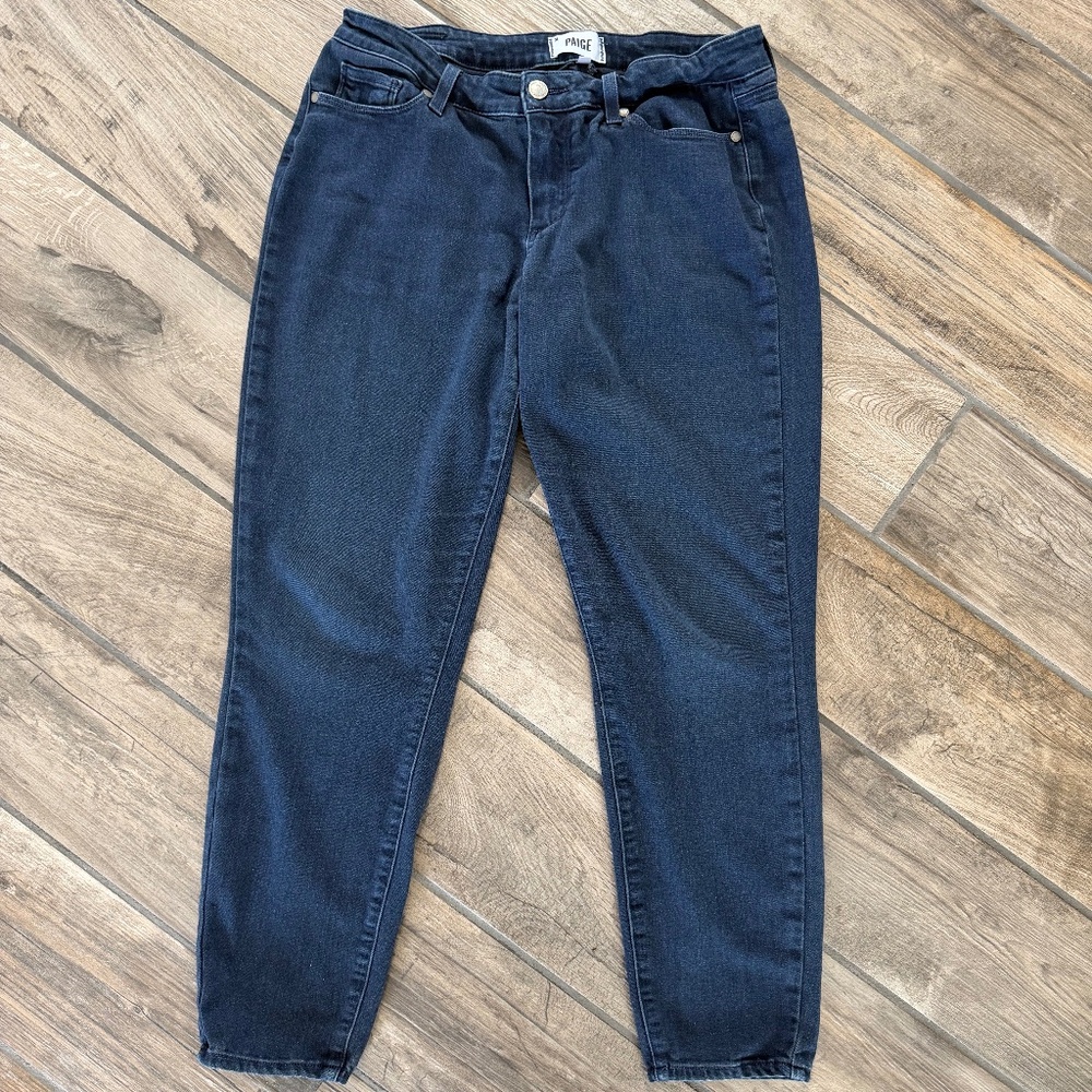 PAIGE Verdugo Ankle Denim Jeans,   Size 31